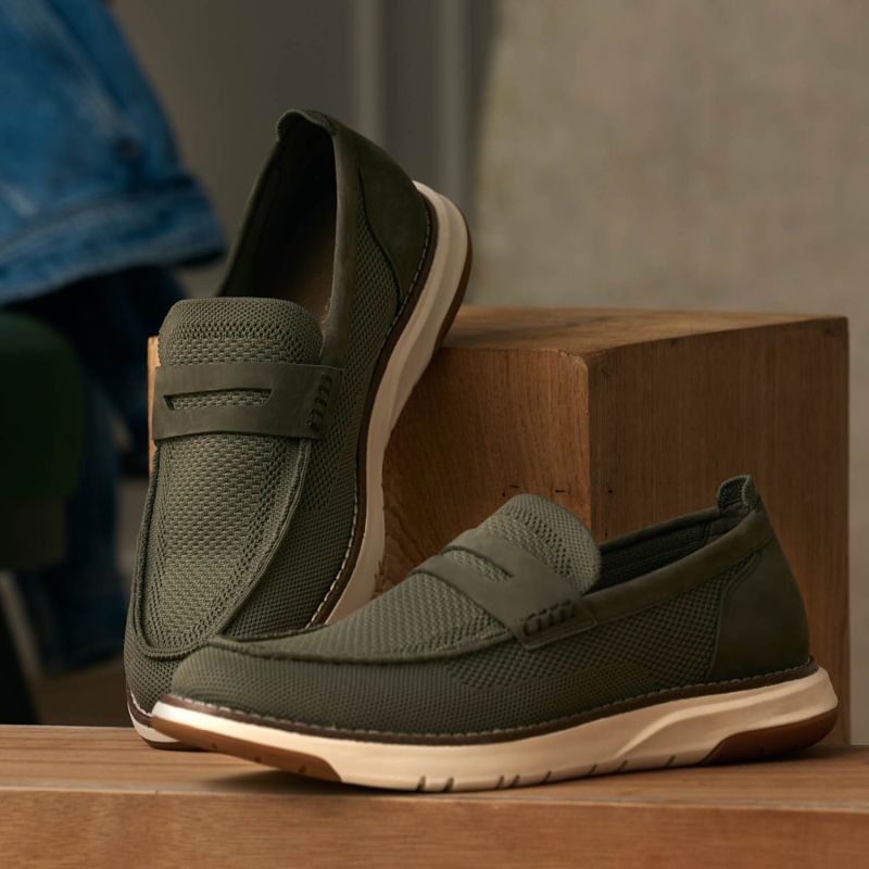 ECHO II LOAFER M - FLEX/NUBUCK - KAKI